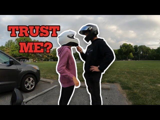 How to get a girl's number (with a motorcycle)