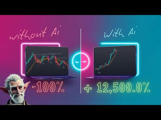 How to make 12,500.0% + trading strategy with new AI  No Code !