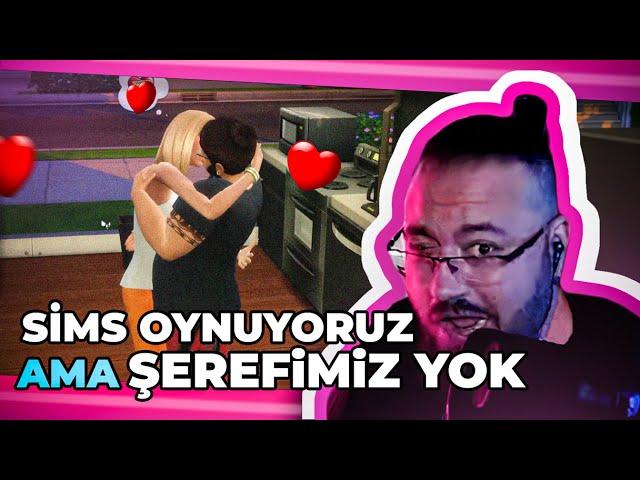 SIMS OYNUYORUZ AMA ŞEREFİMİZ YOK - Sims4 #1