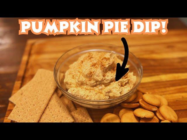 Simply Scrumptious Pumpkin Pie Dip Recipe