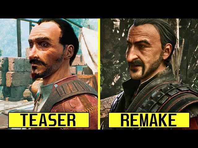 Gothic Remake (2024) vs Playable Teaser (2019) Early Graphics Comparison