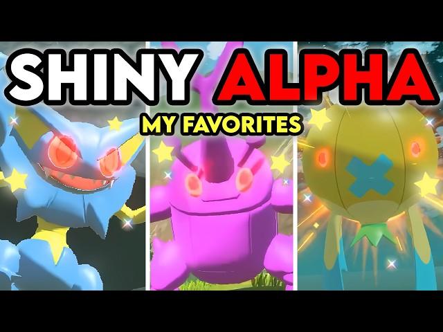 MY FAVORITE SHINY ALPHAS *FULL MOVIE* in Pokemon Legends: Arceus