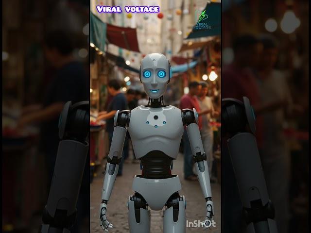 This Robot Explored a Local Market Like a Tourist! #RobotVlog#TechVlog#AIInPublic#RobotExploring
