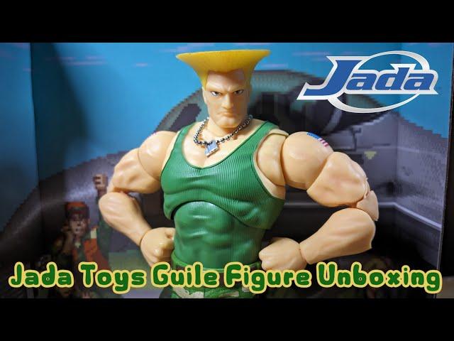 Jada Toys Ultra Street Fighter II Guile Figure Unboxing