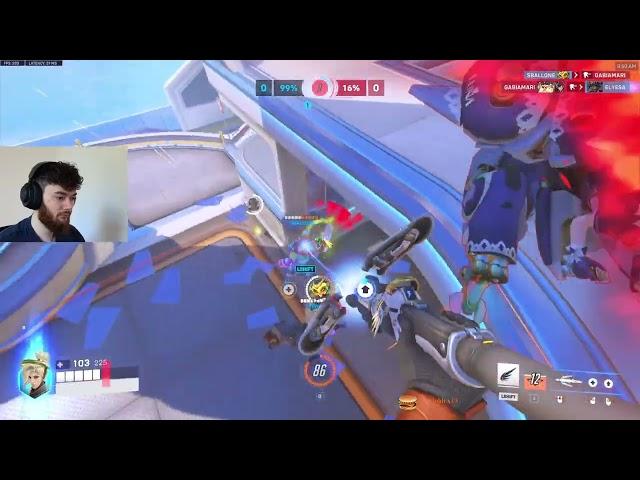 Dafran Mercy Overwatch 2 Season 16 Competitive Gameplay