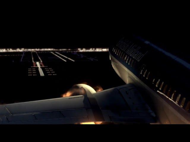 British Midland Airways Flight 092 - Crash Animation