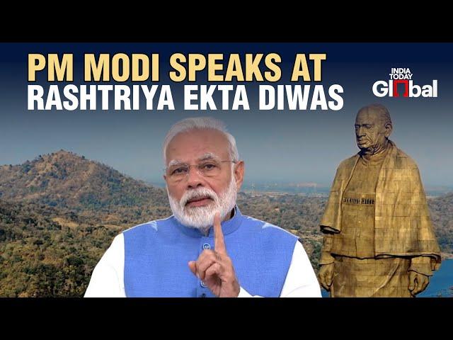 LIVE: PM Modi attends Rashtriya Ekta Diwas programme in Gujarat