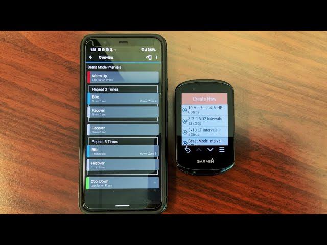 How to Create Workouts for Your Garmin Edge