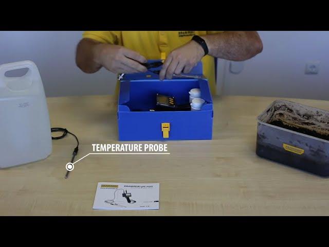 DRAMIŃSKI pH-meter for soil and liquids - Unboxing (en)