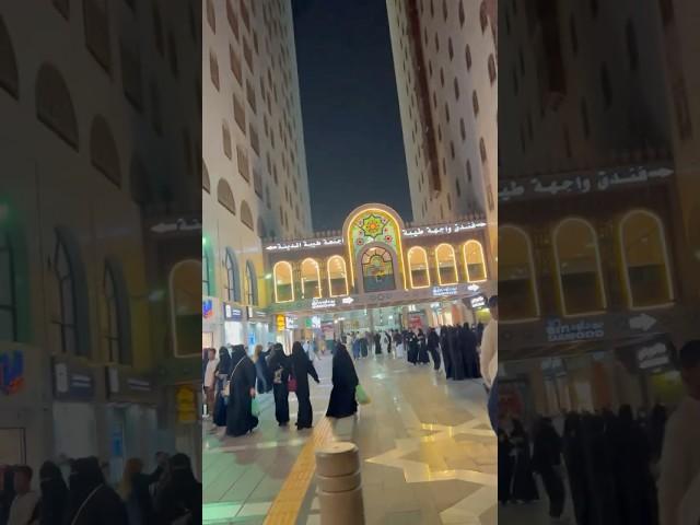 Al Madina streets… where serenity meets history.#travel #allah #madina
