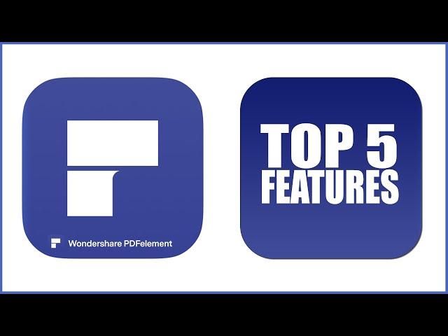 Top 5 PDFelement 8 Features - Affordable & Best PDF Editor