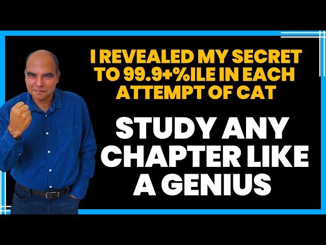 How to Study Maths/ Quants Like a Genius (Arun Sharma's Secret Method Revealed)