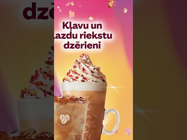 Costa Coffee rudens favorīti - Kļavu un lazdu riekstu dzērieni