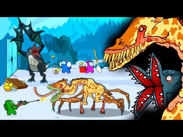 AMONG US in ZOOCHOSIS vs Giraffe & Penguin | Toonz Animation