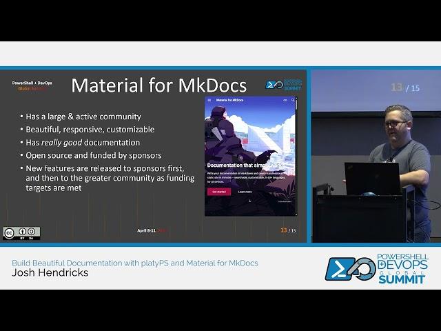 Build Beautiful Documentation with platyPS and Material for MkDocs by Josh Hendricks