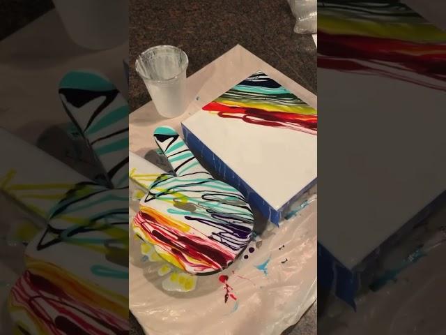 Vibrant Epoxy Creations #masepoxies #epoxy #epoxyart