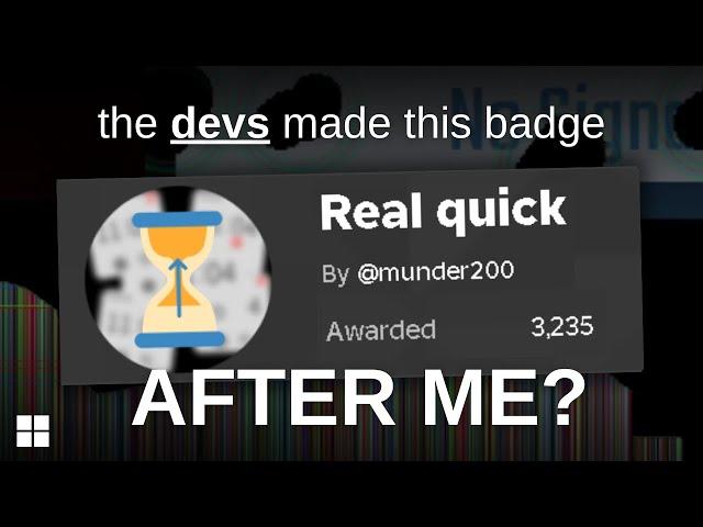 How to get the "Real Quick" Badge in Roblox Windows 10 OS