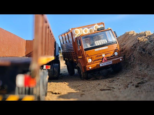 Customised Centy Toys Ashok Leyland Truck | Truck Trolley | Tipper Truck | Auto Legends