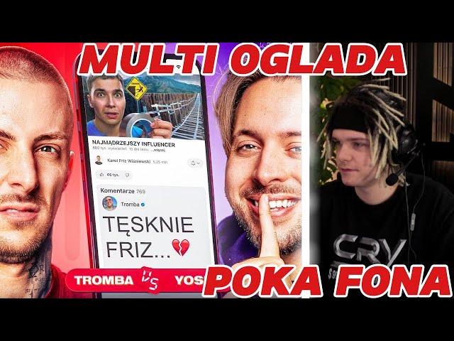 MULTI OGLĄDA  TROMBA VS YOSHI - POKA FONA ODC 6