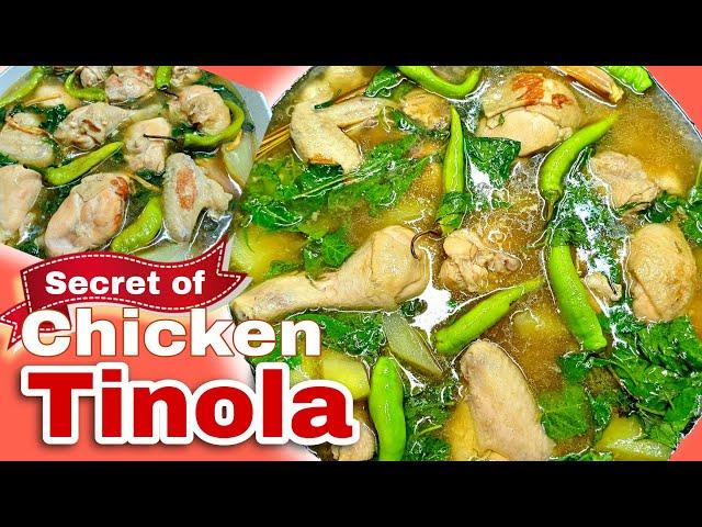 ITO SIKRETO NG TINOLANG MANOK NA MAY LASA | Chicken Tinola recipe | ULAM PINOY BUDGET MEAL