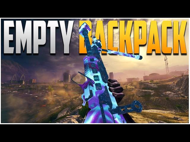 KATT-AMR Sniper Rifle Takes On The Empty Backpack Challenge In Solo Modern Warfare Zombies Season 5