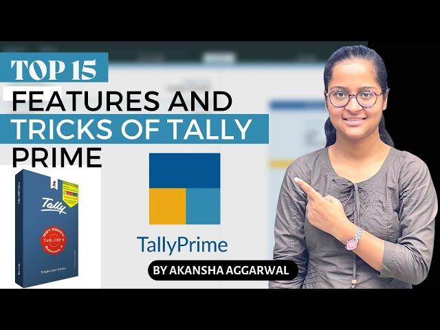 Top 15 features and tricks of tally prime | Hindi