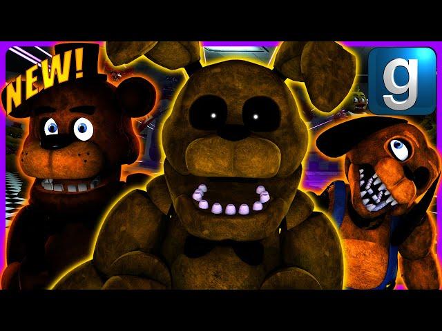 Gmod FNAF | Review | Brand New DrGBase FNAF Nextbots! [Part 1]