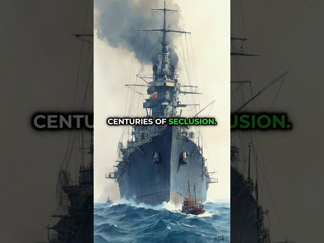 Japan's isolation and the black ships