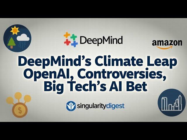 Singularity Digest #8 DeepMind's Climate AI , OpenAI's Defense Ties and Big Tech's AI Boost