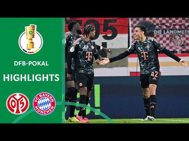 Musiala Hattrick! | 1. FSV Mainz 05 vs. FC Bayern München 0-4 | Highlights | DFB-Pokal 2. Round