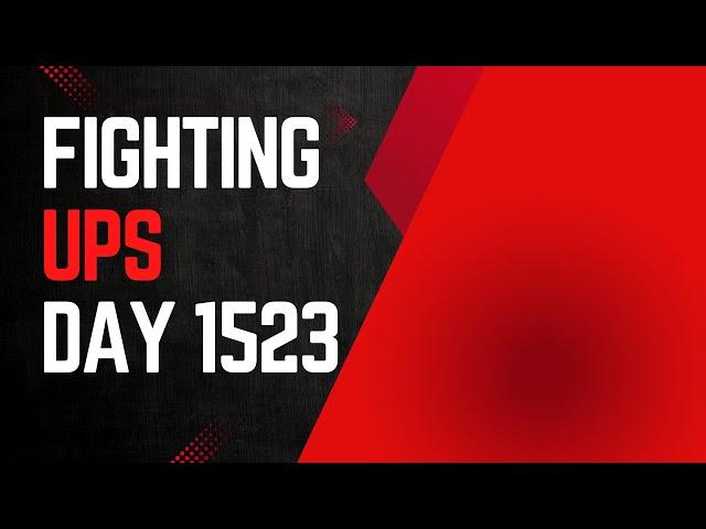 Fighting UPS - Day 1523