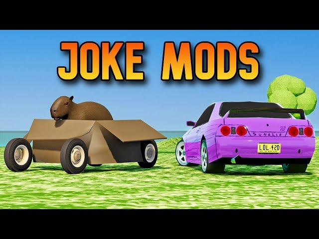 These BeamNG Joke Mods Are Hilarious