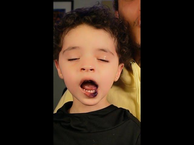 2 YR OLD DOES ONE CHIP CHALLENGE!  *MUST WATCH*