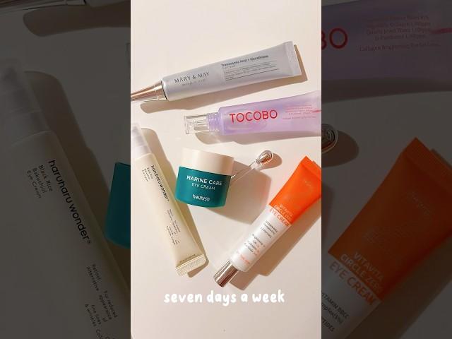 Eye cream is a staple to my skincare routine 7 days a week #stylekorean