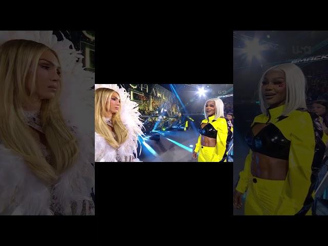 Jade Cargill and Charlotte Flair have their 2nd Stare Down on SmackDown showing a feud is happening