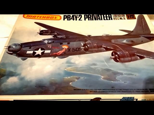 Matchbox / Revell PB4Y-2 PRIVATEER 1/72 Scale Review / Build Project Pt. 1.