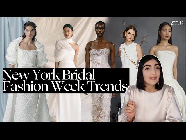 New York Bridal Fashion Week 2025 Trends  | Luxury Wedding Planning Tips by Nazlee