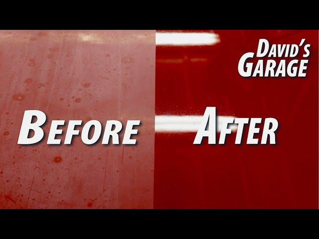 How To Polish Paint to SHOW FINISH! - DIY Paint Restoration