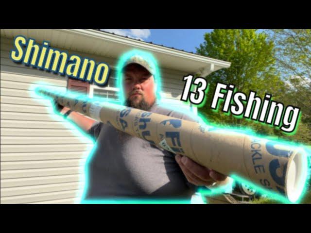 Ultralight rod UNBOXING (Shimano Sensilite / 13 Fishing Defy Silver)