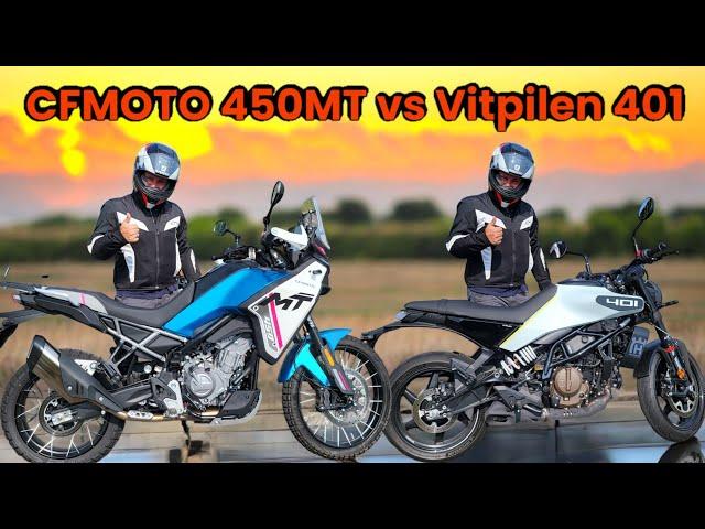 CFMoto 450 MT vs. Husqvarna Vitpilen 401 - Ist günstiger gleich besser?