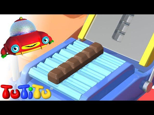 TuTiTu Builds a Chocolate - Fun Toddler Learning with Easy Toy Building Activities