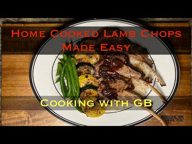 Lamb Chops with Green Beans & Ginger Rice | A GB Reviews Original Recipe