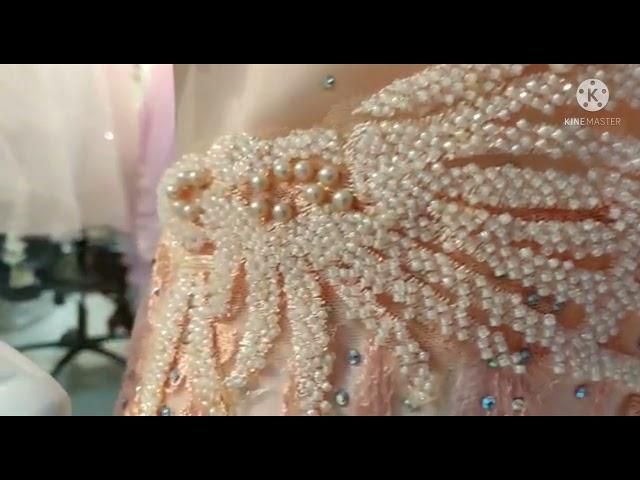 hand work wedding dress #MALIKAA Couture #exclusive prom dress