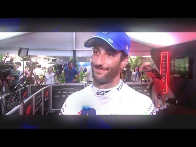 Daniel Ricciardo's Post-Race Interview on getting knocked out in Q1 at the Singapore Grand Prix