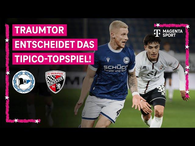 DSC Arminia Bielefeld - FC Ingolstadt 04, Highlights mit Live-Kommentar | 3. Liga | MAGENTA SPORT