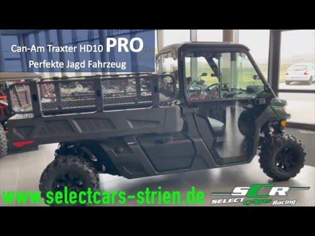 Can-Am Traxter HD10 PRO UTV - Perfekte Jagd Fahrzeug mit MAX Ladefläche - EP38