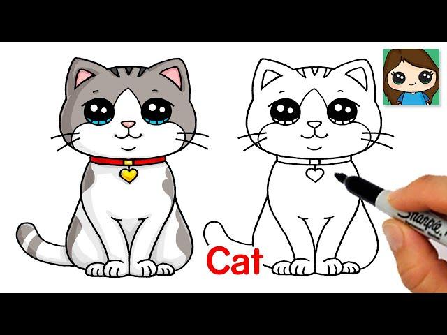 How to Draw a Cat Easy 