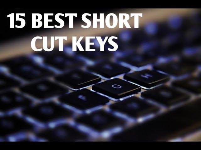 15 Amazing Shortcuts You Aren't Using/15 shortcut keys/tech designers