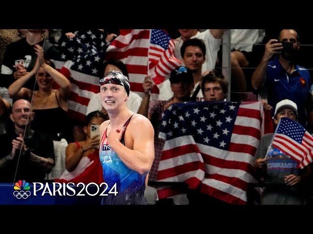 Katie Ledecky’s staggering greatness put in context | Paris Olympics | NBC Sports