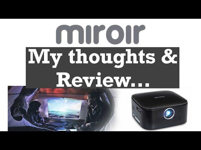 Miroir Mini Portable Projector , My thoughts & Review.